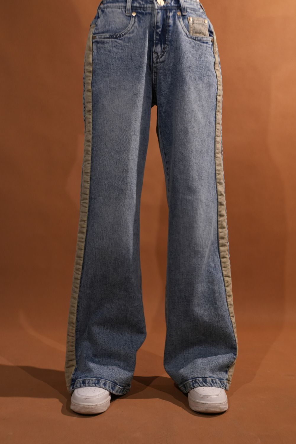 The Driftwood – Light Blue Wide Leg Pant