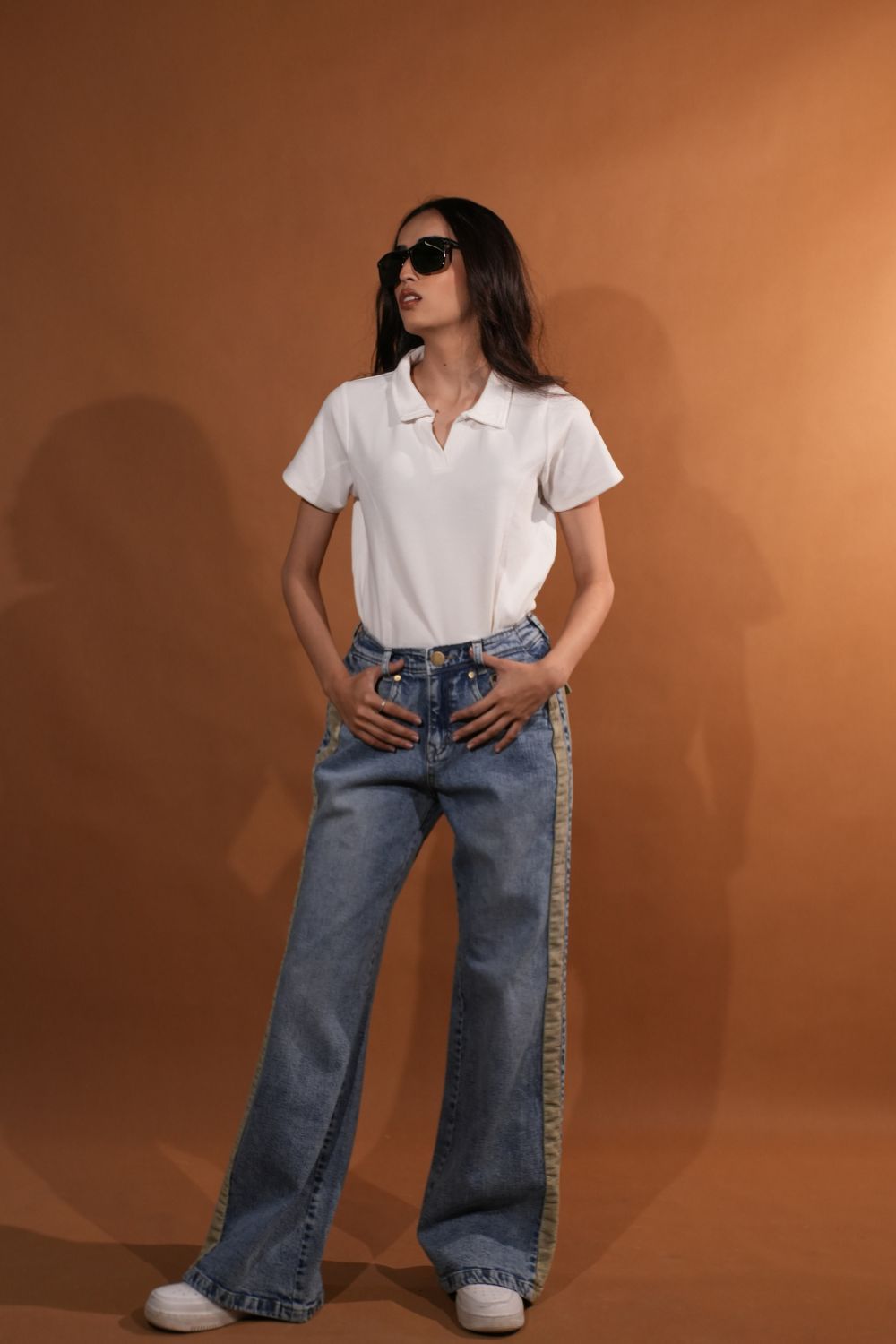 The Driftwood – Light Blue Wide Leg Pant