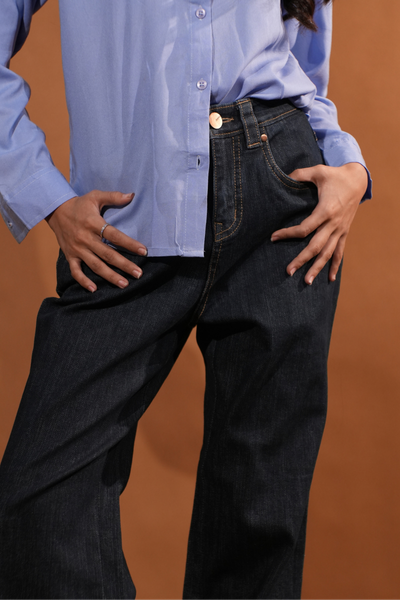 The Teal – Blue-Green Straight Fit Pant