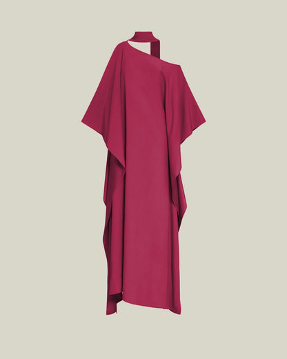 Terra Drape One-Shoulder Gown