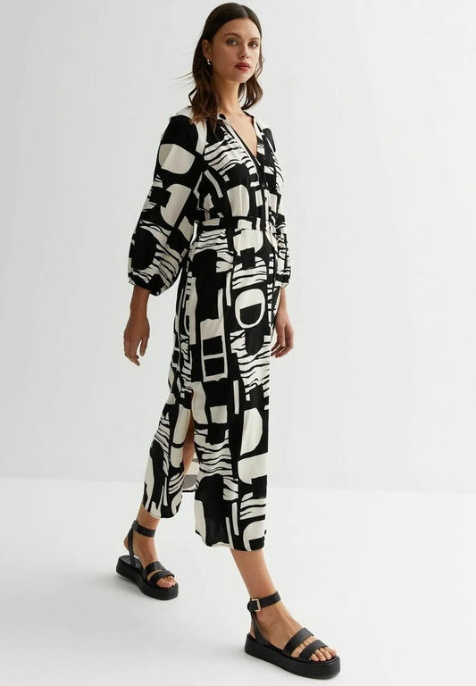 Graphika Abstract Kaftan Dress