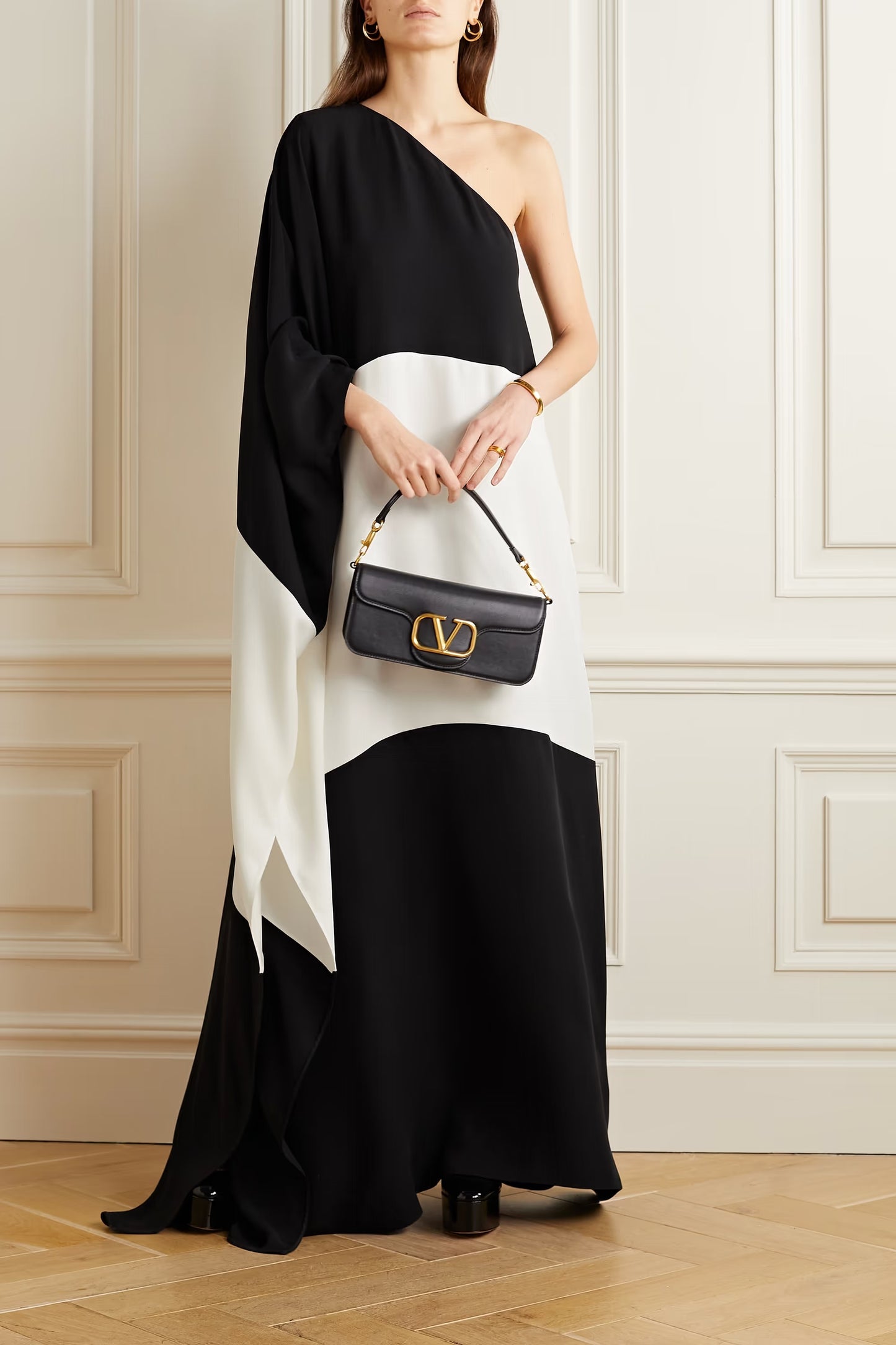 Muse One-Shoulder Gown