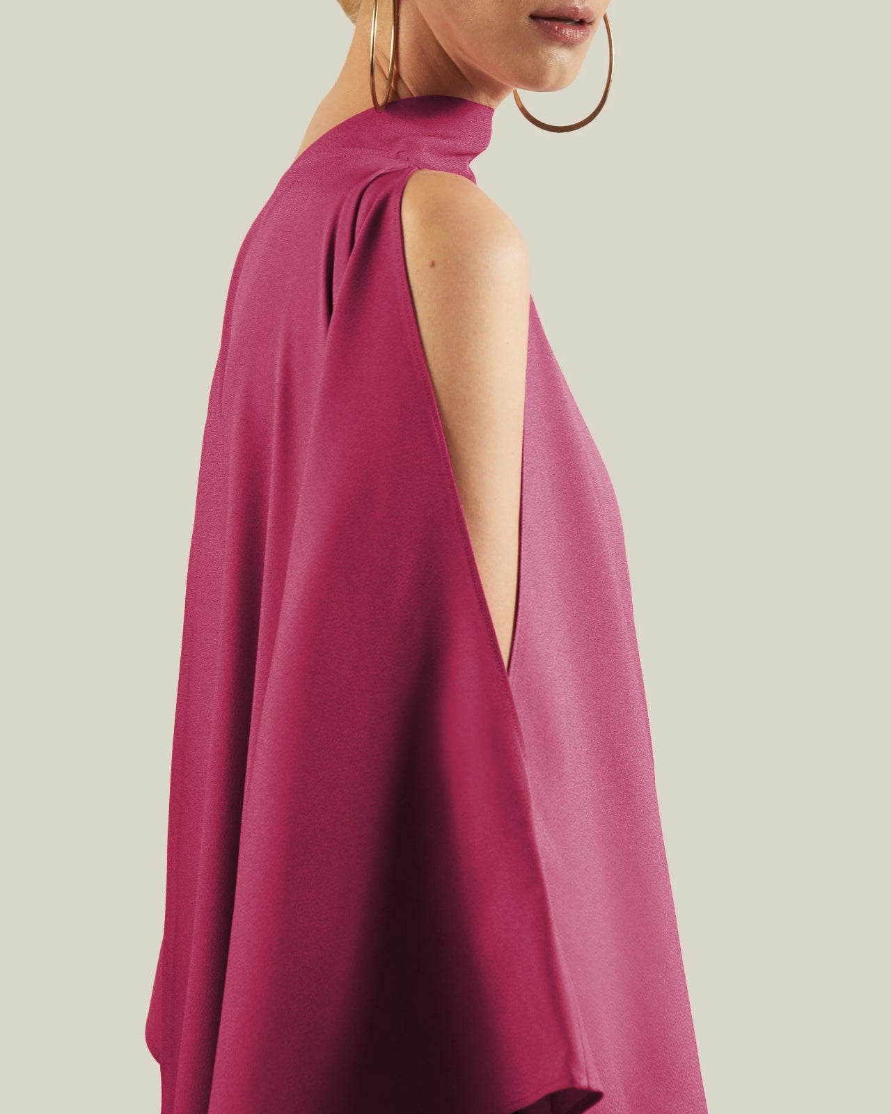 Terra Drape One-Shoulder Gown