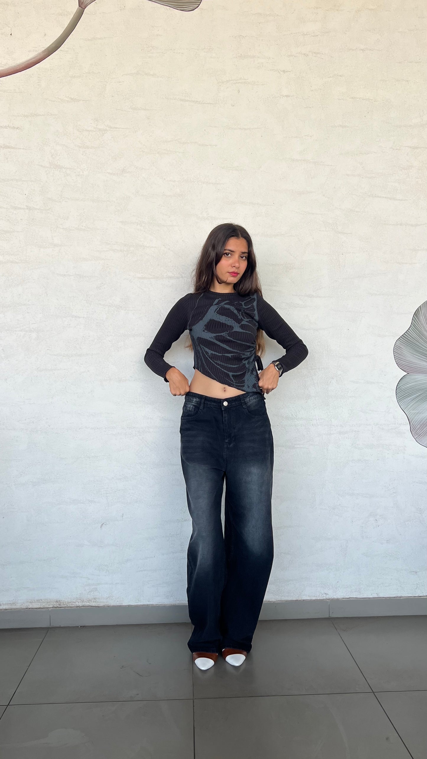 Midnight Wash Baggy Jeans