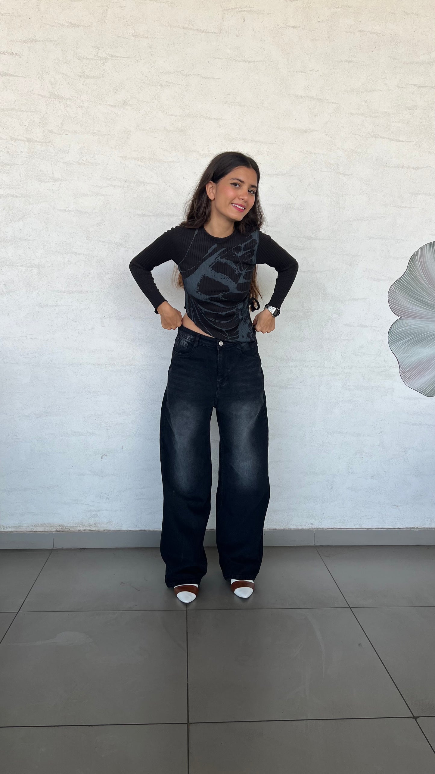 Midnight Wash Baggy Jeans