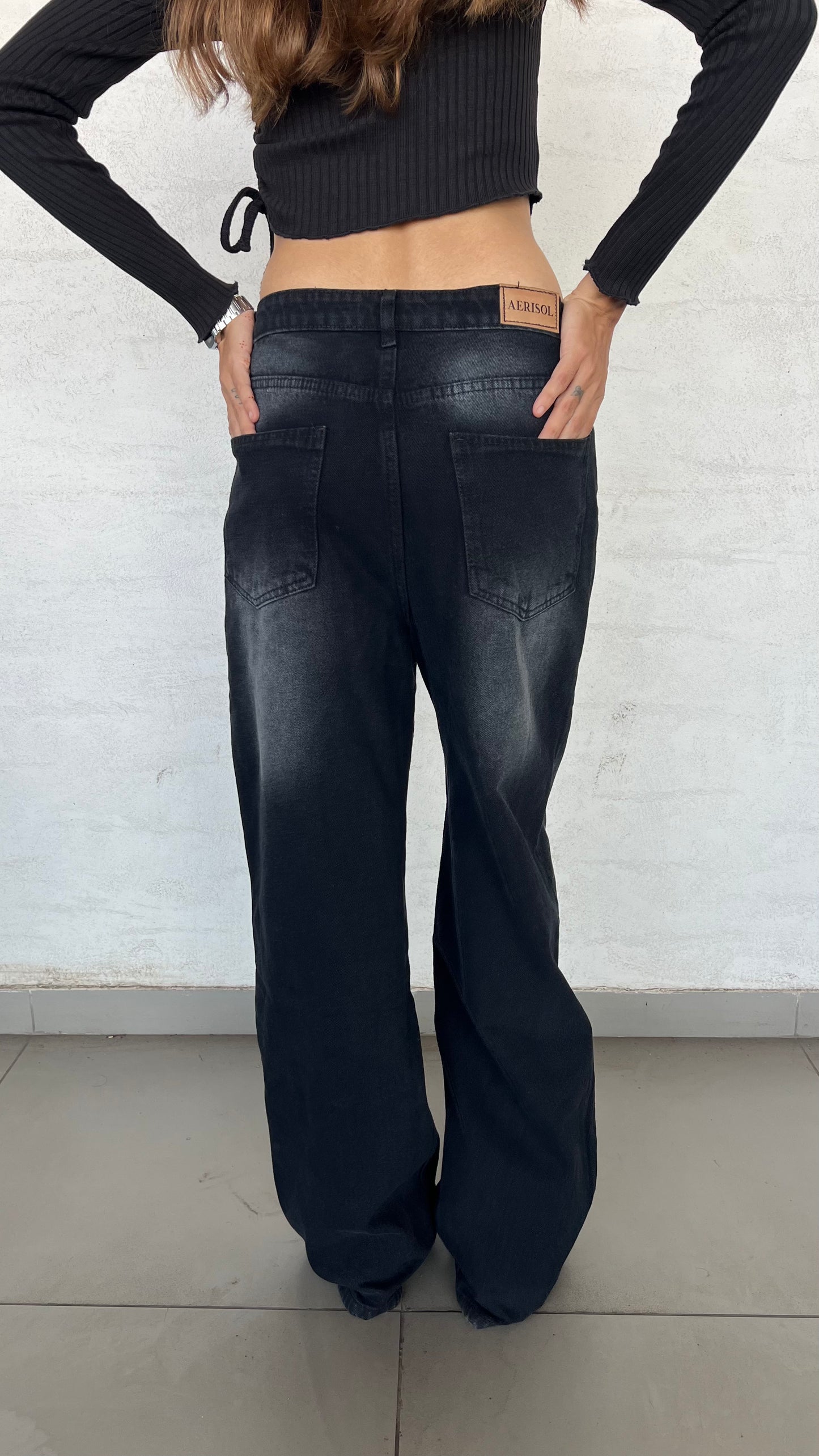 Midnight Wash Baggy Jeans