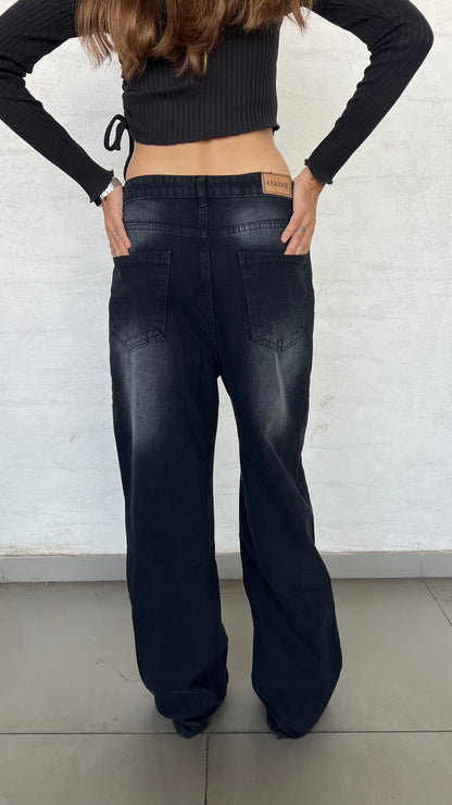 Midnight Wash Baggy Jeans