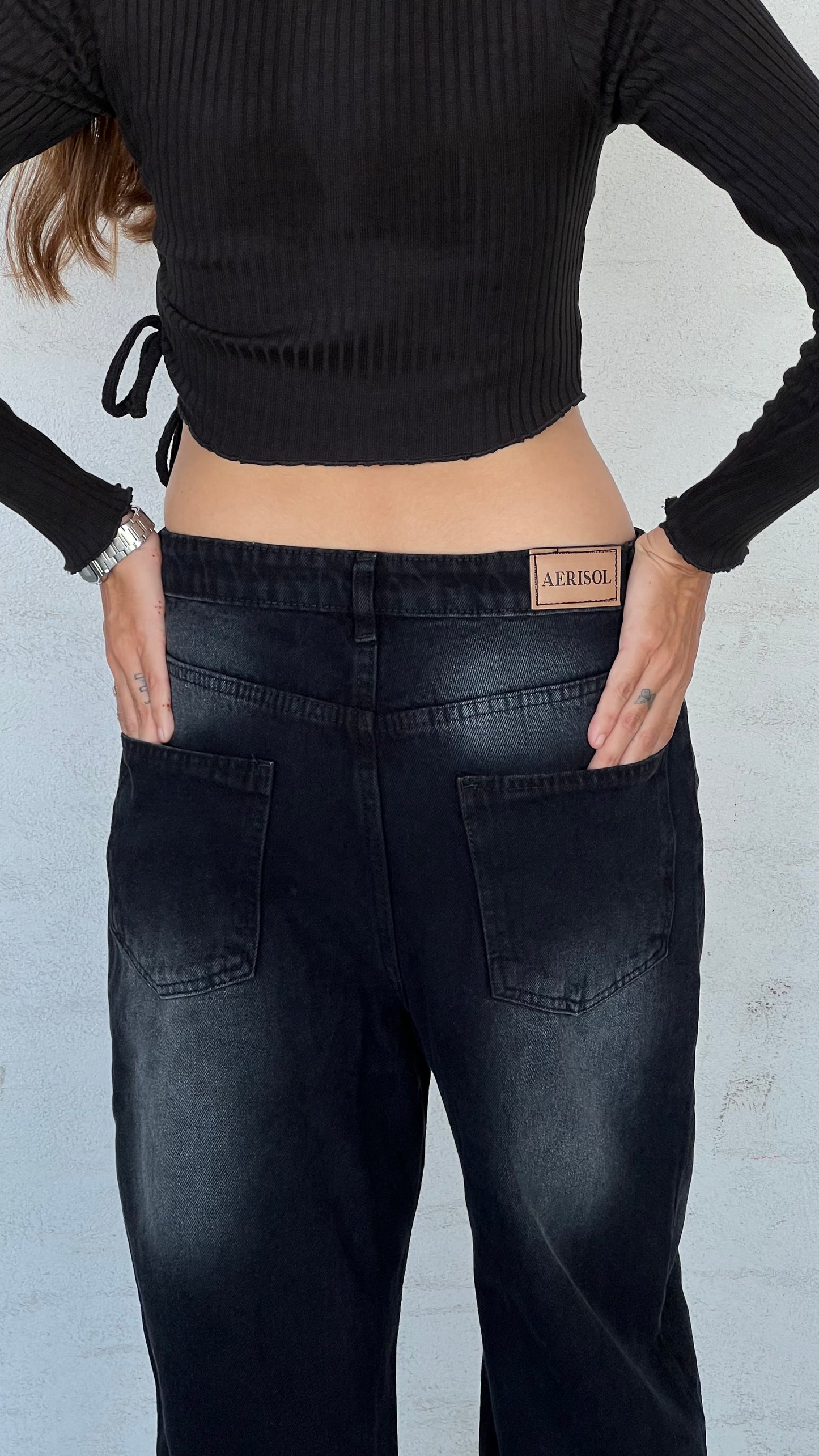 Midnight Wash Baggy Jeans