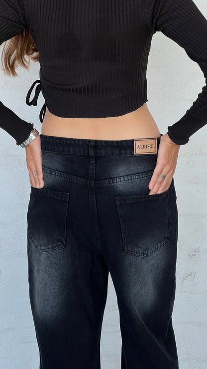 Midnight Wash Baggy Jeans