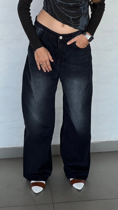 Midnight Wash Baggy Jeans