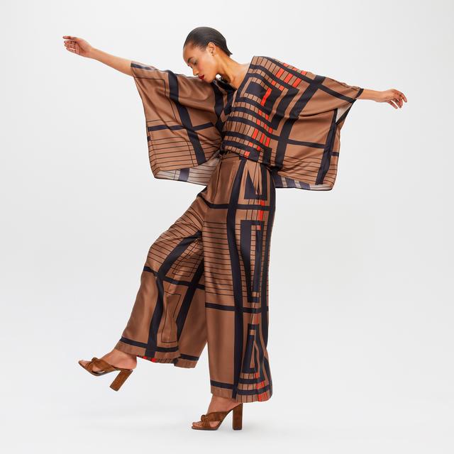 Aabha Geometric Co-ord Set